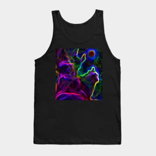 Black Panther Art - Glowing Edges 111 Tank Top